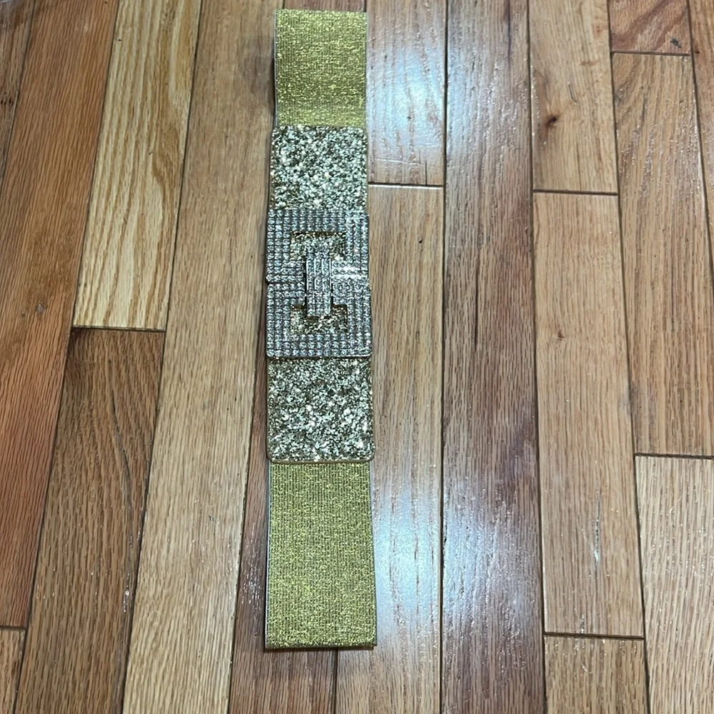 NEW💛Elegant Gold Rhinestone Belt